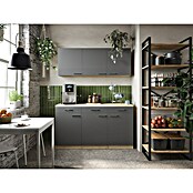 Respekta Merle Küchen-Set (150 x 60 x 200 cm, Grau) | BAUHAUS