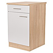 Respekta Merle Unterschrank (B x T x H: 50 x 60 x 84,8 cm, Weiß) | BAUHAUS
