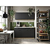 Respekta Merle Küchen-Set (150 x 60 x 200 cm, Schwarz) | BAUHAUS