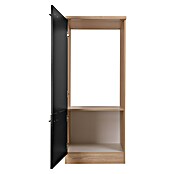 Respekta Merle Geräteumbauschrank (B x T x H: 60 x 60 x 144,8 cm, Schwarz, Für Kühlschrank) | BAUHAUS