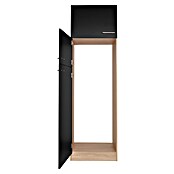 Respekta Merle Kühlumbauschrank (B x T x H: 60 x 60 x 200 cm, Schwarz) | BAUHAUS