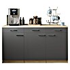 Respekta Merle Unterschrank (B x T x H: 150 x 60 x 85 cm, Grau) | BAUHAUS