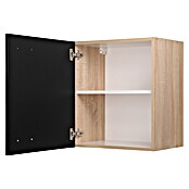 Respekta Merle Hängeschrank (B x T x H: 50 x 34,6 x 56,1 cm, Schwarz) | BAUHAUS