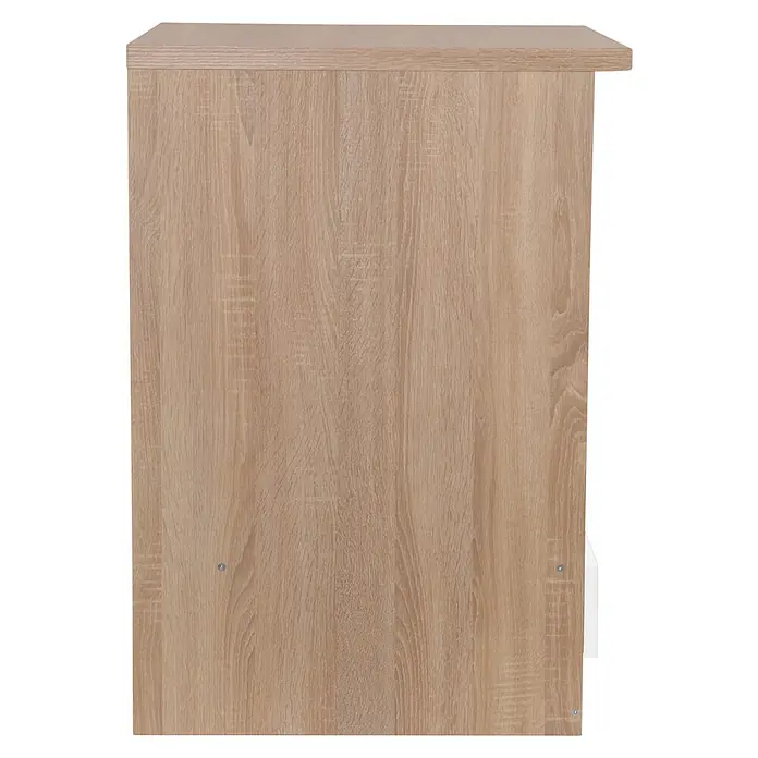 Respekta Merle Herdumbauschrank - B x T x H: 60 x 60 x 84,8 cm, Weiß - Nahaufnahme einer hellbraunen Holzplatte mit dezenter Maserung, die die natürliche Optik des Materials hervorhebt.