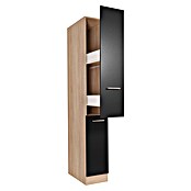 Respekta Merle Apotheker-Hochschrank (B x T x H: 30 x 60 x 200 cm, Schwarz) | BAUHAUS