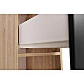 Respekta Merle Apotheker-Hochschrank (B x T x H: 30 x 60 x 144,8 cm, Schwarz, mit Arbeitsplattenabdeckung) | BAUHAUS