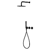 Imex Sistema de ducha termostático Assen (Black gun metal) | BAUHAUS