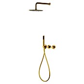 Imex Sistema de ducha termostático Assen (Oro) | BAUHAUS