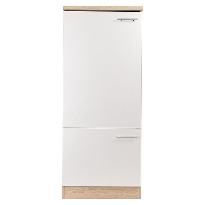 Respekta Merle Geräteumbauschrank (B x T x H: 60 x 60 x 144,8 cm, Weiß, Für Kühlschrank) | BAUHAUS