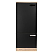 Respekta Merle Geräteumbauschrank (B x T x H: 60 x 60 x 144,8 cm, Schwarz, Für Kühlschrank) | BAUHAUS