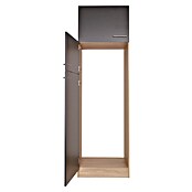 Respekta Merle Geräteumbauschrank (B x T x H: 60 x 60 x 200 cm, Grau, Für Kühl-Gefrierkombination) | BAUHAUS