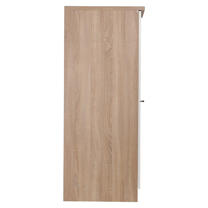 Respekta Merle Apotheker-Hochschrank (B x T x H: 30 x 60 x 144,8 cm, Weiß, mit Arbeitsplattenabdeckung) | BAUHAUS