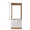 Respekta Merle Geräteumbauschrank (B x T x H: 60 x 60 x 144,8 cm, Weiß, Für Kühlschrank) | BAUHAUS