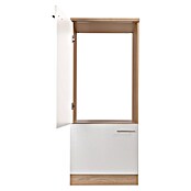 Respekta Merle Geräteumbauschrank (B x T x H: 60 x 60 x 144,8 cm, Weiß, Für Kühlschrank) | BAUHAUS