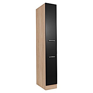 Respekta Merle Apotheker-Hochschrank (B x T x H: 30 x 60 x 200 cm, Schwarz)
