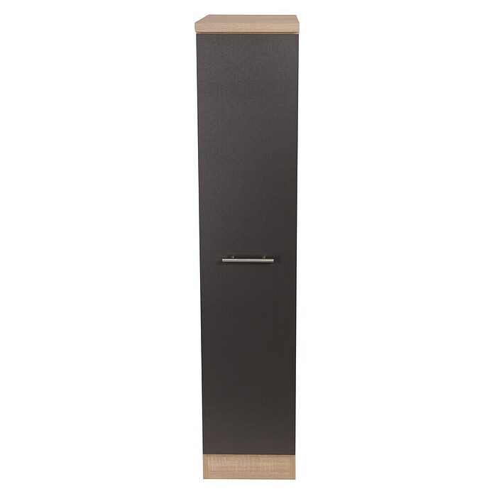 Respekta Merle Apotheker-Hochschrank (B x T x H: 30 x 60 x 144,8 cm, Grau, mit Arbeitsplattenabdeckung) | BAUHAUS