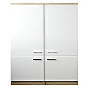 Respekta Merle Hochschrank (B x T x H: 120 x 60 x 144,9 cm, Weiß) | BAUHAUS