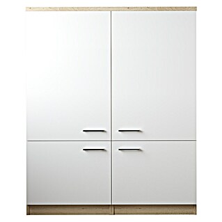 Respekta Merle Hochschrank (B x T x H: 120 x 60 x 144,9 cm, Weiß)