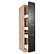 Respekta Merle Apotheker-Hochschrank (B x T x H: 30 x 60 x 200 cm, Schwarz) | BAUHAUS