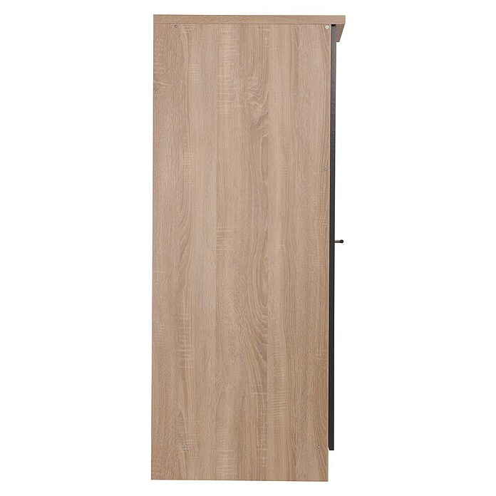 Respekta Merle Apotheker-Hochschrank (B x T x H: 30 x 60 x 144,8 cm, Grau, mit Arbeitsplattenabdeckung) | BAUHAUS