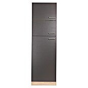 Respekta Merle Geräteumbauschrank (B x T x H: 60 x 60 x 200 cm, Grau, Für Kühl-Gefrierkombination) | BAUHAUS