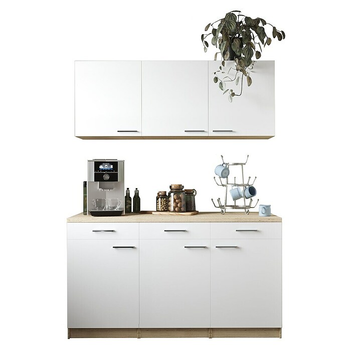 Respekta Merle Küchen-Set (150 x 60 x 200 cm, Weiß) | BAUHAUS