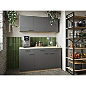 Respekta Merle Küchen-Set (150 x 60 x 200 cm, Grau) | BAUHAUS
