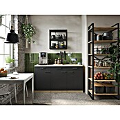 Respekta Merle Unterschrank (B x T x H: 150 x 60 x 85 cm, Schwarz) | BAUHAUS