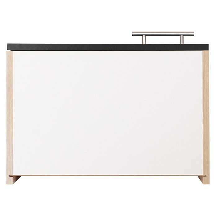 Respekta Merle Hängeschrank (B x T x H: 50 x 34,6 x 56,1 cm, Schwarz) | BAUHAUS
