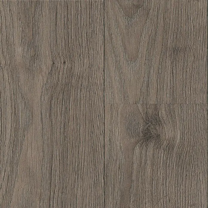 LOGOCLIC Silentos Laminat Eiche Fondi1.285 x 192 x 9 mm, Landhausdiele, Eiche Fondi - Detailaufnahme eines Laminatbodens mit realistischer Holzoptik, der eine warme und natürliche Atmosphäre schafft.