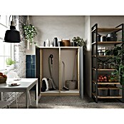 Respekta Merle Hochschrank (B x T x H: 120 x 60 x 144,9 cm, Grau) | BAUHAUS