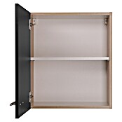 Respekta Merle Hängeschrank (B x T x H: 50 x 34,6 x 56,1 cm, Schwarz) | BAUHAUS