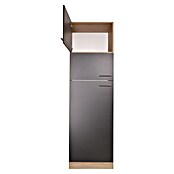 Respekta Merle Geräteumbauschrank (B x T x H: 60 x 60 x 200 cm, Grau, Für Kühl-Gefrierkombination) | BAUHAUS