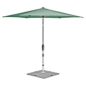 Suncomfort Marktschirm Shell-Turn (Frost Grün, Durchmesser Bespannung: 300 cm) | BAUHAUS