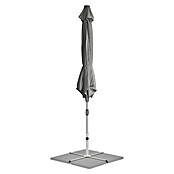 Suncomfort Marktschirm Shell-Turn (Steingrau, Durchmesser Bespannung: 300 cm) | BAUHAUS