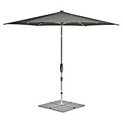 Suncomfort Marktschirm Shell-Turn (Steingrau, Durchmesser Bespannung: 300 cm) | BAUHAUS