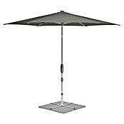 Suncomfort Marktschirm Shell-Turn (Steingrau, Durchmesser Bespannung: 300 cm) | BAUHAUS