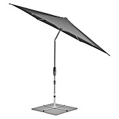 Suncomfort Marktschirm Shell-Turn (Steingrau, Durchmesser Bespannung: 300 cm) | BAUHAUS