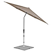 Suncomfort Marktschirm Shell-Turn (Light Taupe, Durchmesser Bespannung: 300 cm) | BAUHAUS