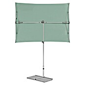 Suncomfort Parasol de balcón Flex Roof (Frost green, Dimensiones de la protección (L x An): 195 x 140 cm) | BAUHAUS