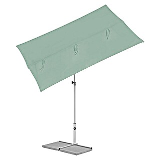 Suncomfort Balkonschirm Flex Roof (Frost Grün, Bespannungsmaß (L x B): 195 x 140 cm)