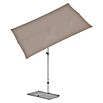 Suncomfort Balkonschirm Flex Roof (Light Taupe, 195 x 140 cm, Aluminium) | BAUHAUS