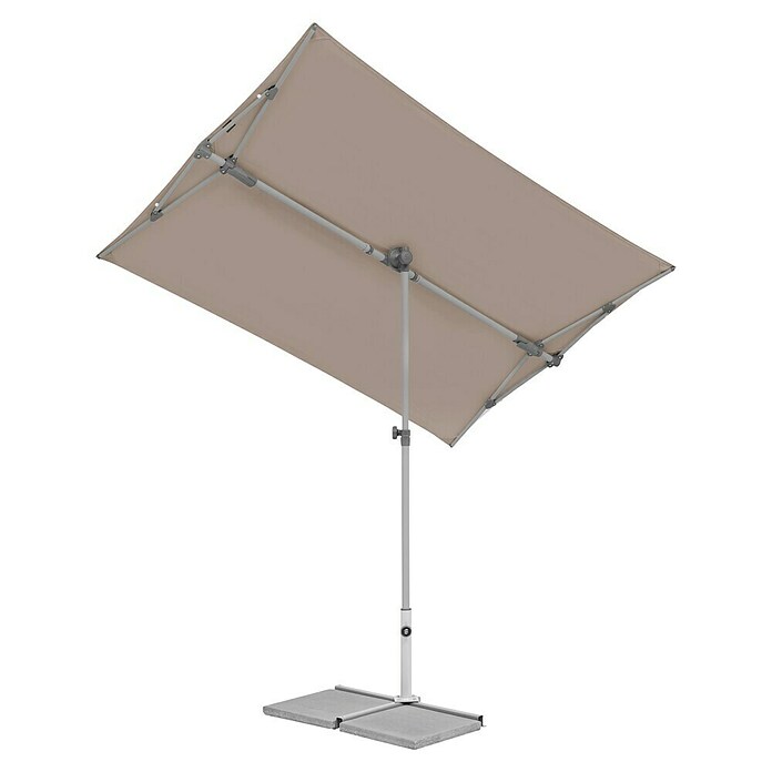 Suncomfort Balkonschirm Flex Roof (Light Taupe, Bespannungsmaß (L x B): 195 x 140 cm) | BAUHAUS