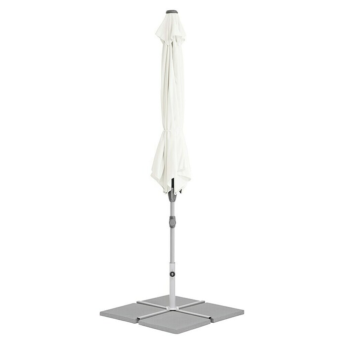 Suncomfort Marktschirm Shell-Turn (Ecru, Durchmesser Bespannung: 300 cm) | BAUHAUS