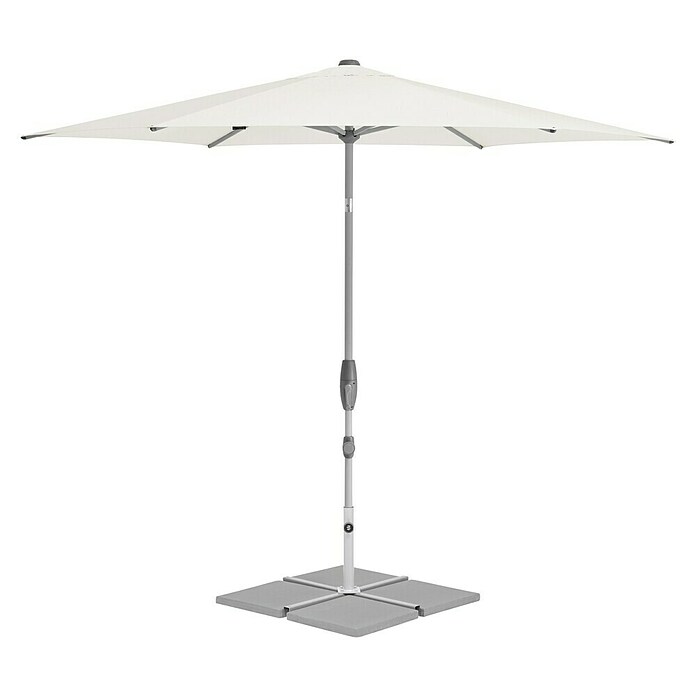 Suncomfort Marktschirm Shell-Turn (Ecru, Durchmesser Bespannung: 300 cm) | BAUHAUS