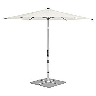 Suncomfort Marktschirm Shell-Turn (Ecru, Durchmesser Bespannung: 300 cm)