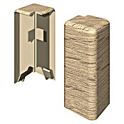 Egger Außenecke Cubical (Eiche mittelbraun, 2 Stk., Passend für: Egger Cubical Sockelleisten 14 x 58 mm) | BAUHAUS