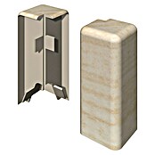 Egger Außenecke Cubical (Eiche creme, 2 Stk., Passend für: Egger Cubical Sockelleisten 14 x 58 mm) | BAUHAUS