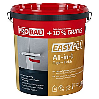 Probau Fugenspachtel Easyfill All-in-1 (19,8 kg, Gebrauchsfertig)