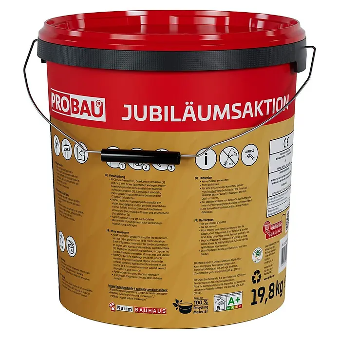 Probau Fugenspachtel Easyfill All-in-1 - 19,8 kg - Eimer Probau Jubiläumsaktion.